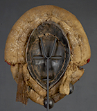 Masque Dan de Côte d'Ivoire de 31.5 cm