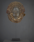 Masque Dan de Côte d'Ivoire de 36 cm