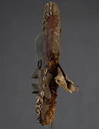 Masque Dan de Côte d'Ivoire de 36 cm