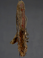 Masque Dan de Côte d'Ivoire de 36 cm