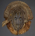 Masque Dan de Côte d'Ivoire de 36 cm