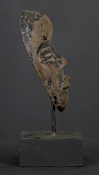 Masque passeport Dan de Côte d'Ivoire de 9 cm