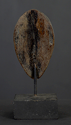 Masque passeport Dan de Côte d'Ivoire de 9 cm