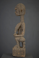 Statue Bambara de maternité du Mali de 70 cm