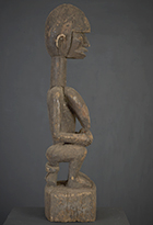 Statue Bambara de maternité du Mali de 70 cm