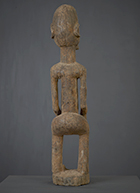 Statue d'un sage Dogon du Mali de 50 cm