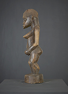 Statue Sénoufo de Côte d'Ivoire de 47 cm