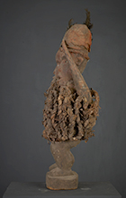 Fétiche à clous Bakongo du Congo de 61 cm
