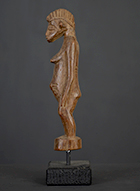 Statue sénoufo de Côte d'Ivoire de 18.5 cm